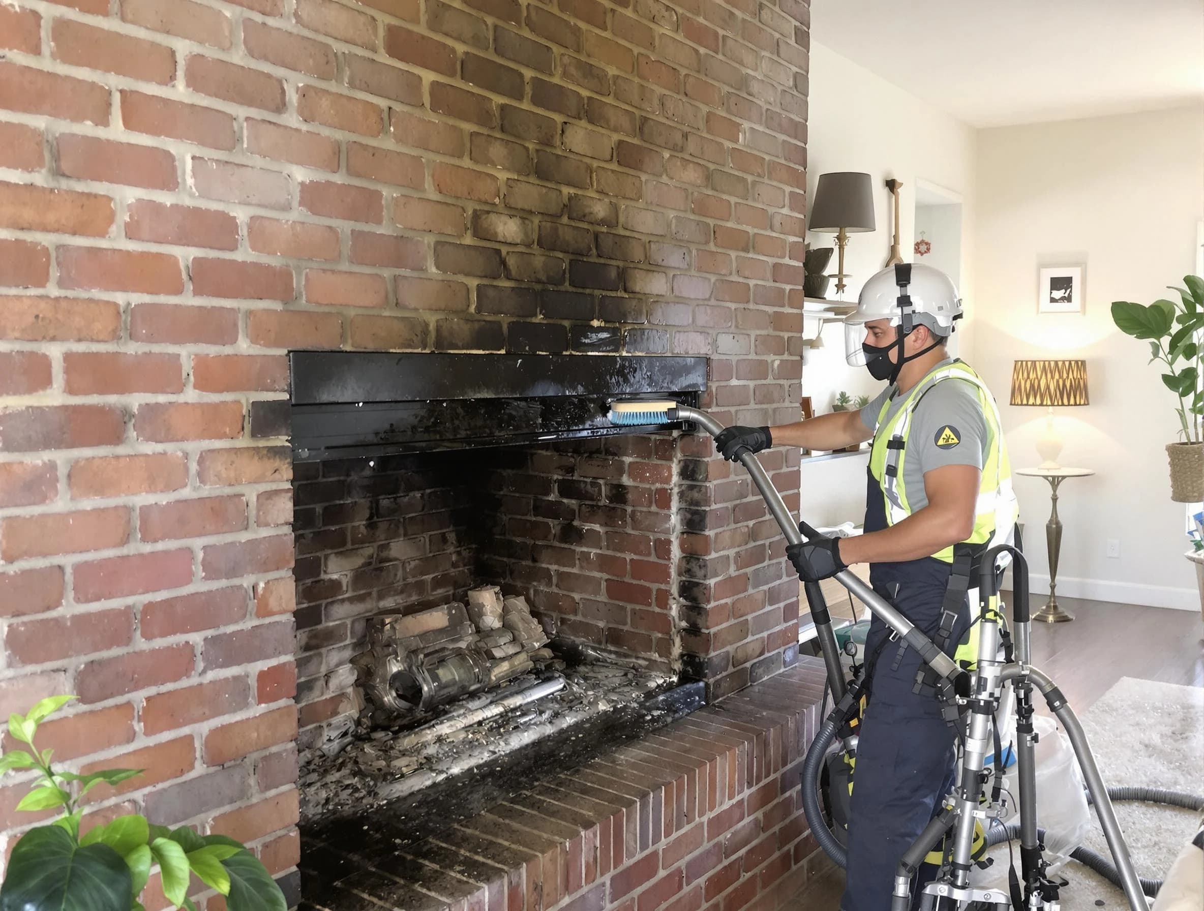 Franklin Chimney Sweep providing fireplace cleaning services in Franklin, NJ