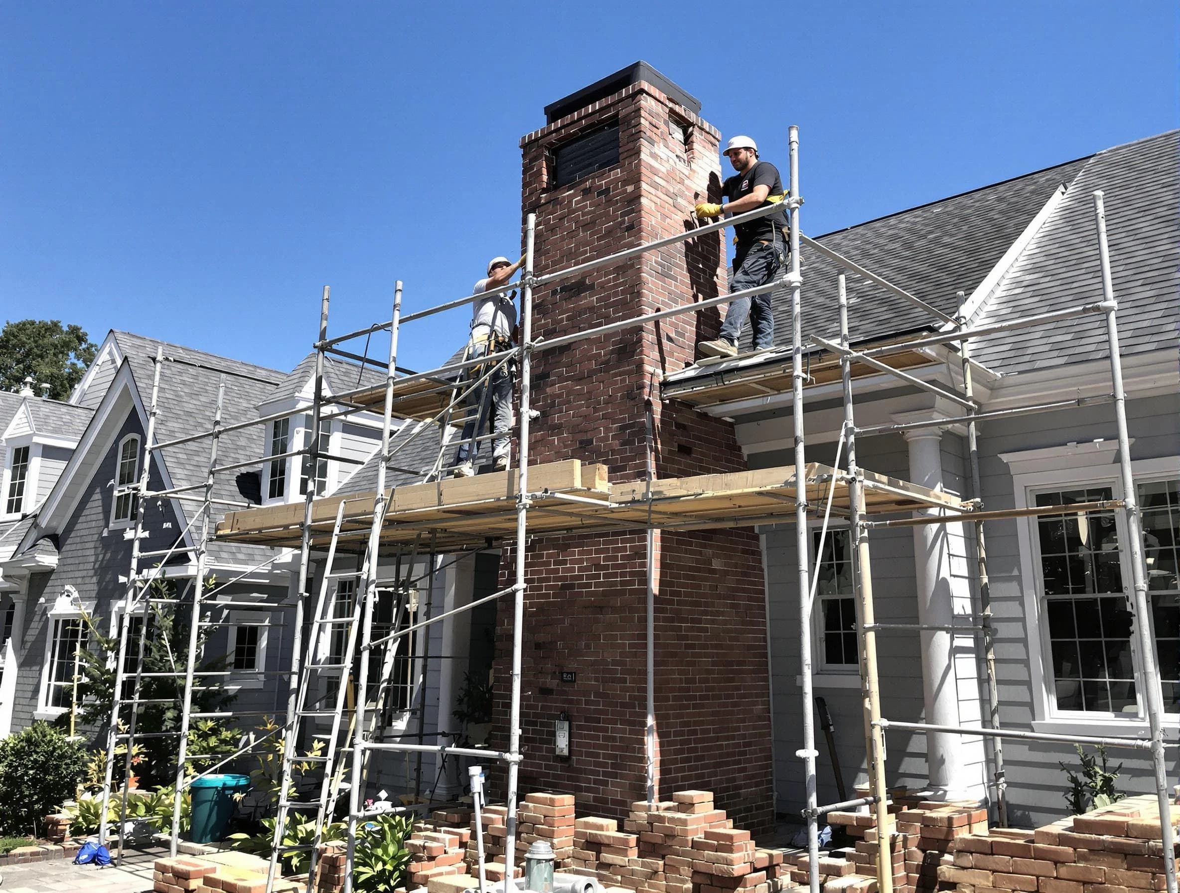 Chimney Rebuilding in Franklin