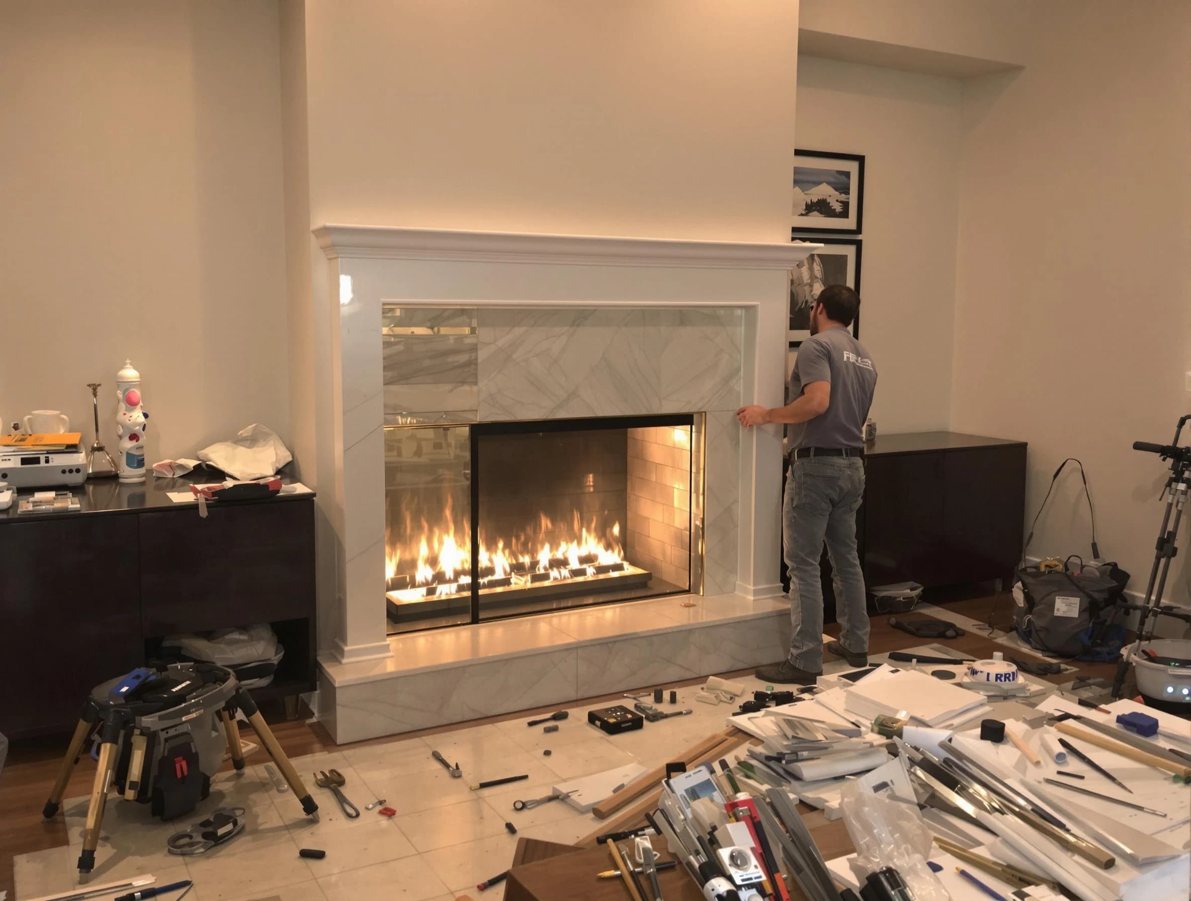 Fireplace Installation in Franklin